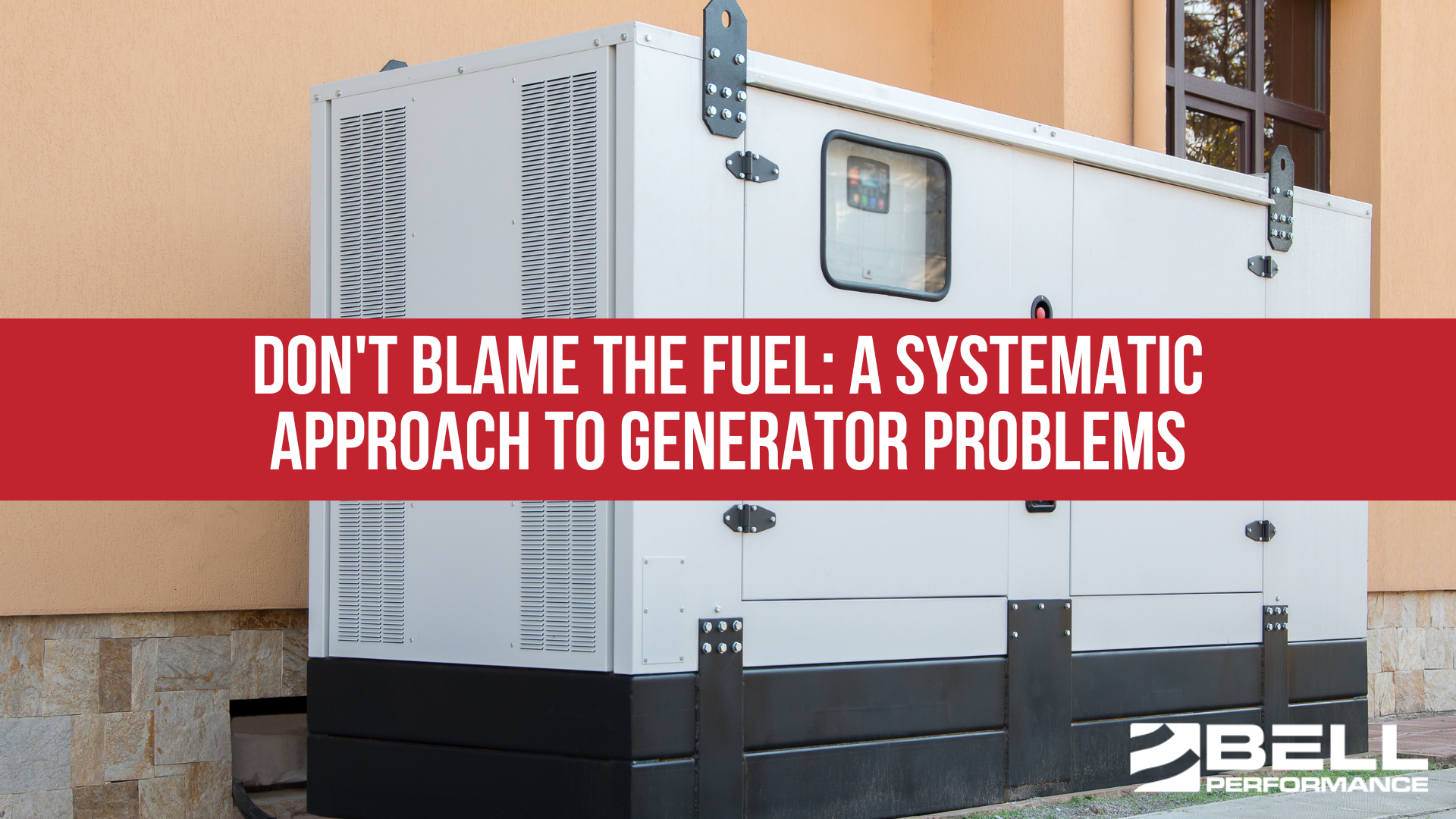 Don't Blame the Fuel: A Systematic Approach to Generator Problems